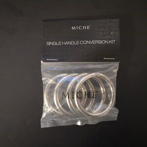 NIP Miche Single Handle Conversion Kit in Silver Tone Set of 4 Pieces